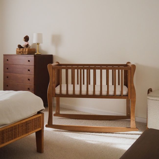 Patut Balansoar, Co-sleeping Din Lemn, Noble Vintage 90 X 40 Cm Pjbcribnobleskids