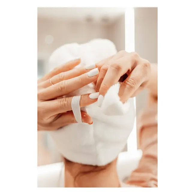 Prosop Turban Din Bambus Pentru Mamici Si Copii ,   Sepia Rose Pjb484066-8995