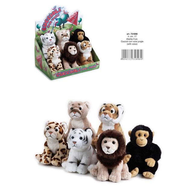 Jucarie Plus Venturelli - Pui De Animale 17 Cm - AV731898 - VRNAV731898