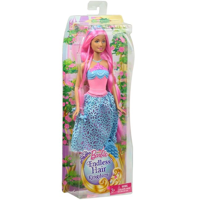 Papusa Barbie Mattel BRB Long Hair Blue DKB56-DKB61 - VRNDKB56-DKB61