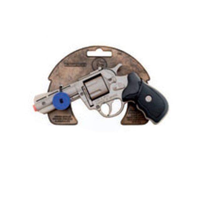 GONHER Revolver politie culoare metalizat mat 12 capse VRNGH3033/0