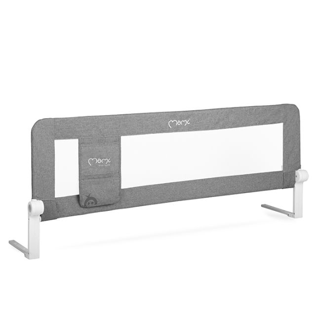 Bariera de siguranta rabatabila pentru pat, Momi Lexi, Dark Grey KRTAKCE00023
