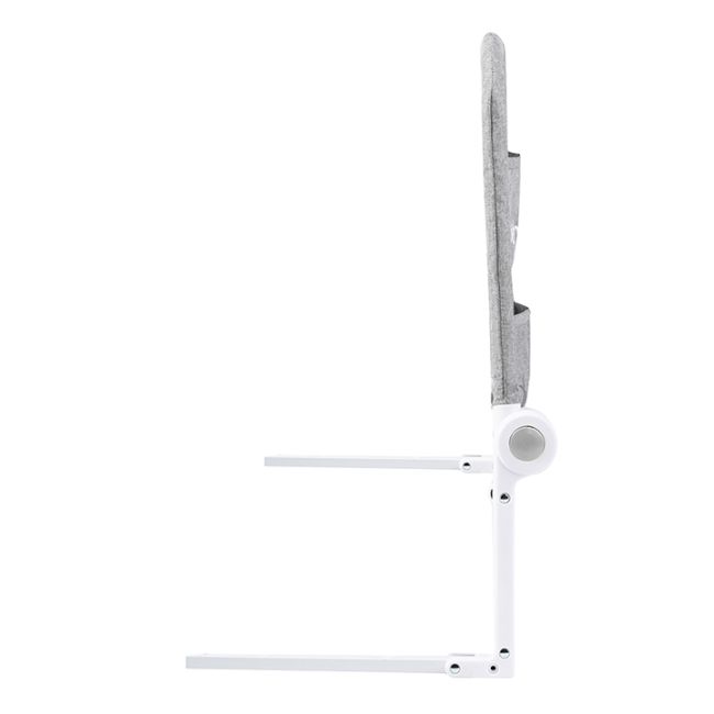 Bariera de siguranta rabatabila pentru pat, Momi Lexi, Light Grey KRTAKCE00022
