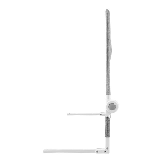 Bariera de siguranta rabatabila pentru pat, Momi Lexi XL, Light Grey KRTAKCE00020