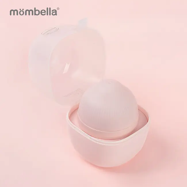 Biberon Anticolici Mombella Breast-Like, 210ml, Tetina M flux mediu, 100% Silicon, Old Roze KRT8139