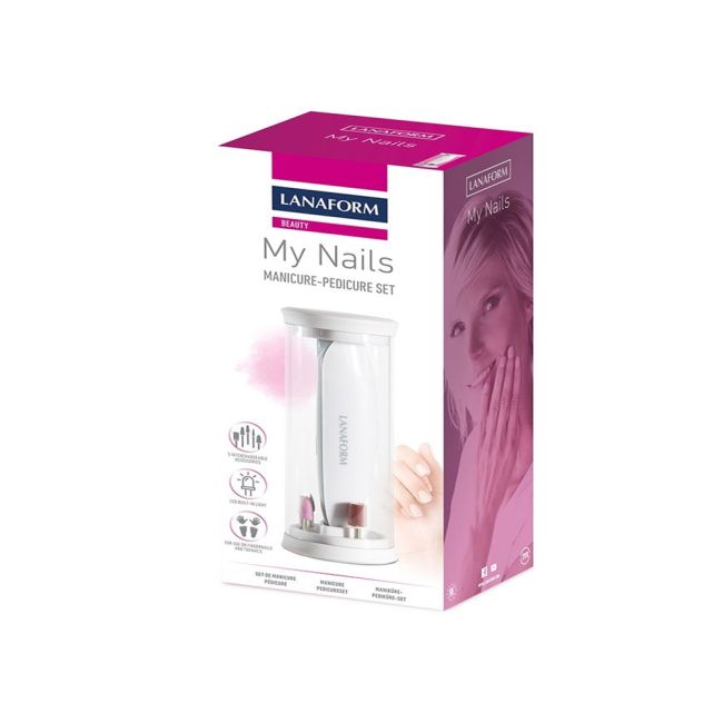 Kit pentru unghii ,,My nails,, Lanaform LA130512 SUPLA130512