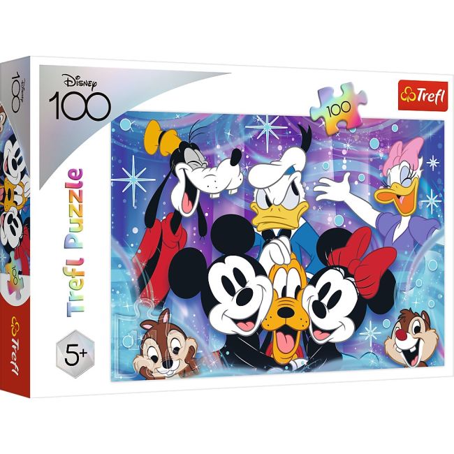 PUZZLE TREFL DISNEY 100 PRIETENII FERICITI VIV16462