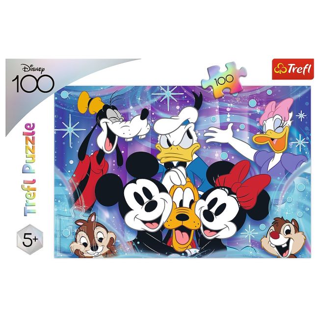 PUZZLE TREFL DISNEY 100 PRIETENII FERICITI VIV16462