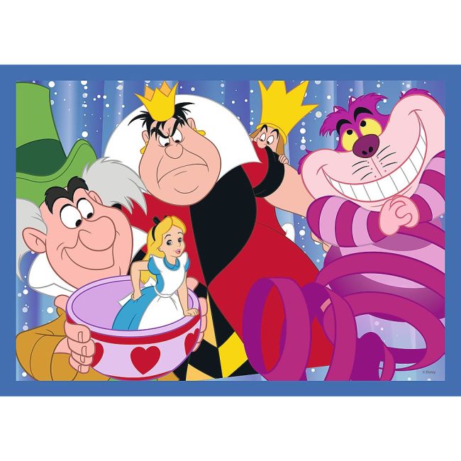 PUZZLE TREFL DISNEY 4IN1 MINUNATA LUME DISNEY VIV34618