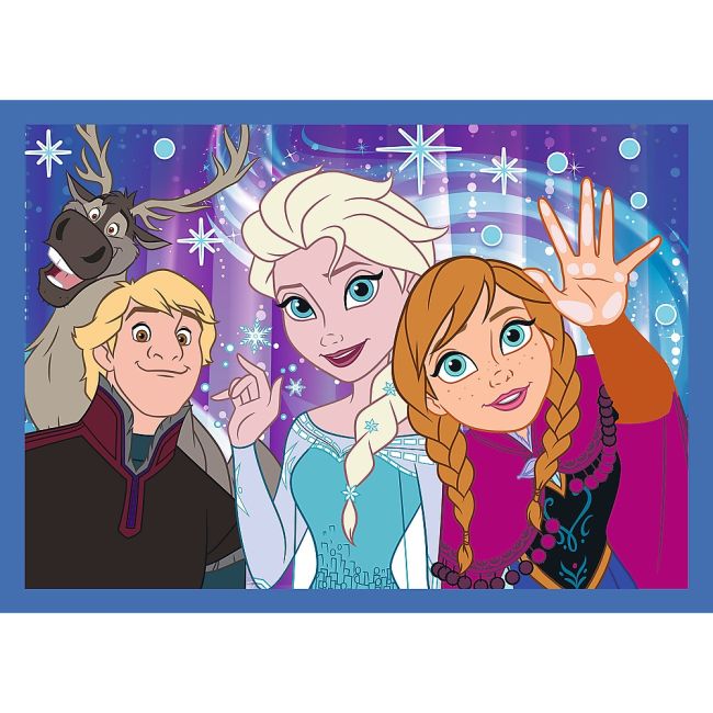 PUZZLE TREFL DISNEY 4IN1 MINUNATA LUME DISNEY VIV34618