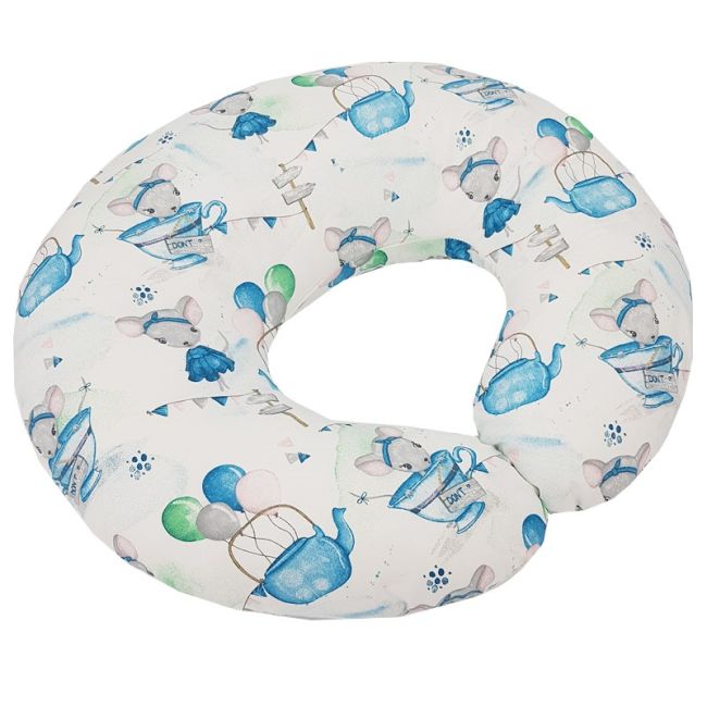 Perna pentru alaptare, 100% Bumbac, 60X60 cm, Eko - Mouse KRT133614