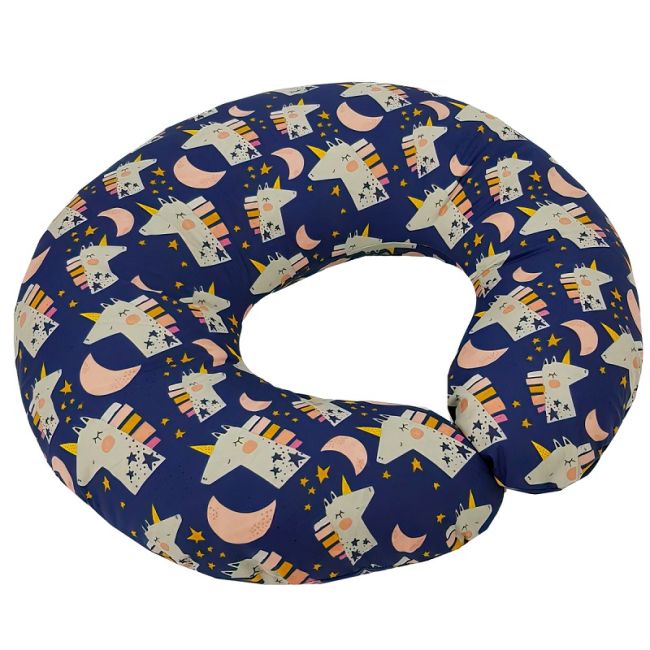 Perna pentru alaptare, 100% Bumbac, 60X60 cm, Eko - Navy KRT133560