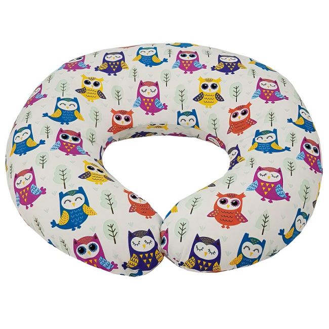 Perna pentru alaptare, 100% Bumbac, 60X60 cm, Eko - Owls KRT133577