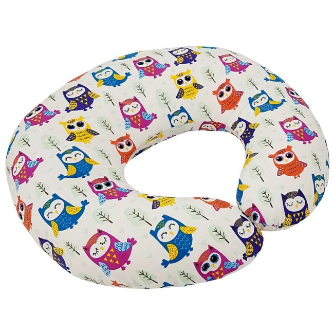 Perna pentru alaptare, 100% Bumbac, 60X60 cm, Eko - Owls KRT133577