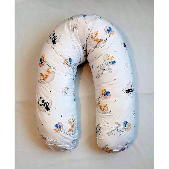 Perna pentru gravida, Fibre din silicon, 180 cm, Eko - Balloons KRT133522