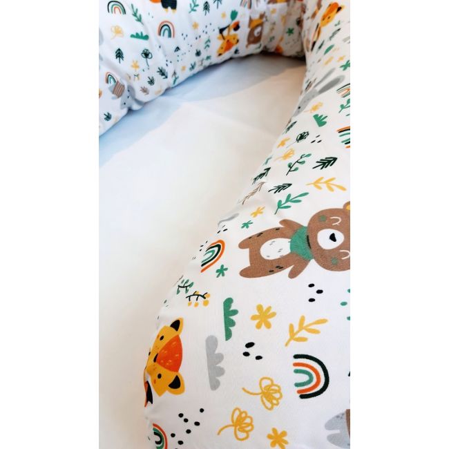 Perna pentru gravida, Fibre din silicon, 180 cm, Eko - Forest KRT133539