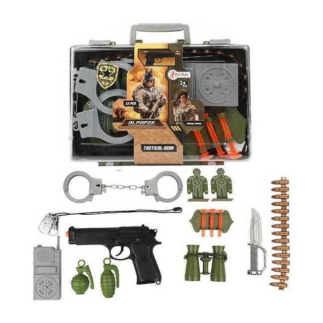 Set Militar cu accesorii Alfafox Toi-Toys TT14706A BBJTT14706A_Initiala
