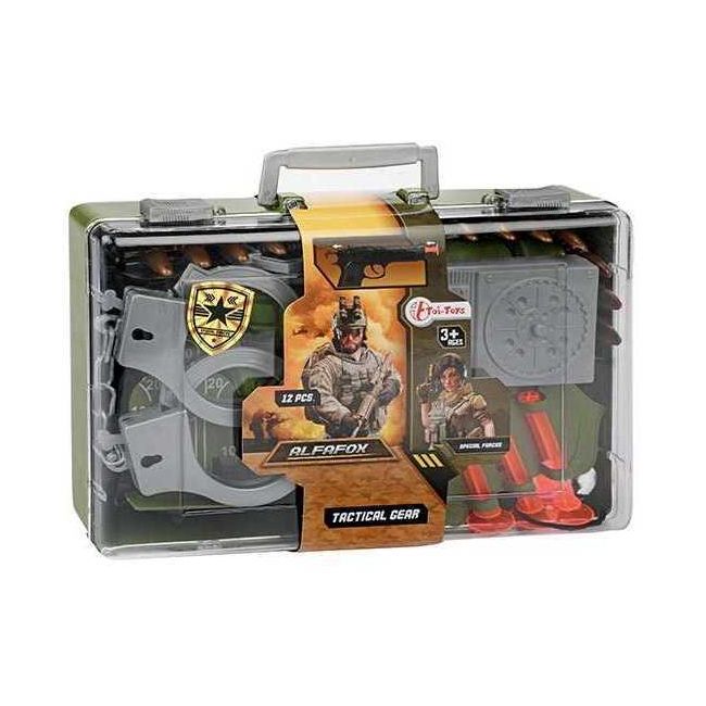 Set Militar cu accesorii Alfafox Toi-Toys TT14706A BBJTT14706A_Initiala