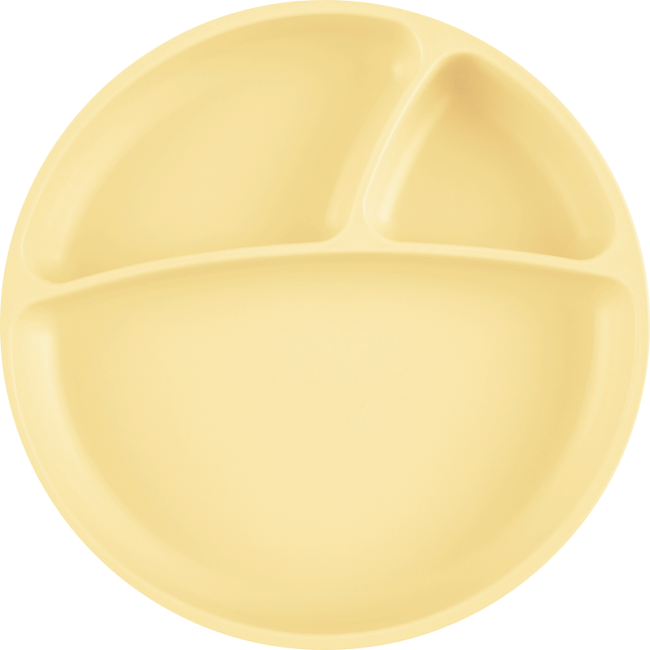 Set de hranire BWL II Minikoioi, 100% Premium Silicone – Mellow Yellow KRT101070019