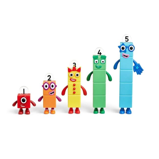 Set figurine numberblocks - de la unu la cinci
