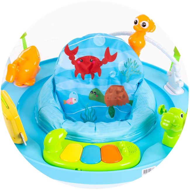 Centru de activitati chipolino jump&play blue hubprjp02302bl