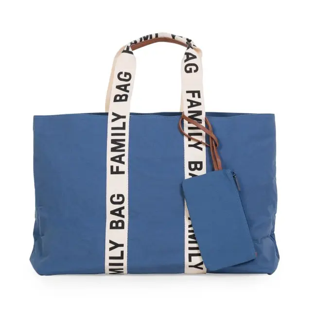 Geanta Childhome Family Bag Signature Indigo ERFCH-CWFBSCIN