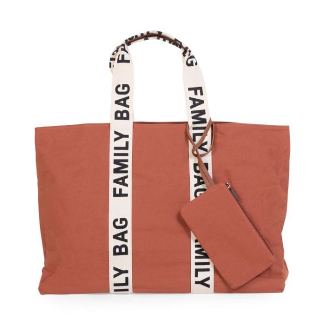Geanta Childhome Family Bag Signature Ruginiu ERFCH-CWFBSCRU