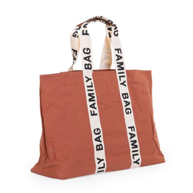 Geanta Childhome Family Bag Signature Ruginiu ERFCH-CWFBSCRU