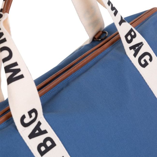 Geanta de infasat Childhome Mommy Bag Signature Indigo ERFCH-CWMBBSCIN