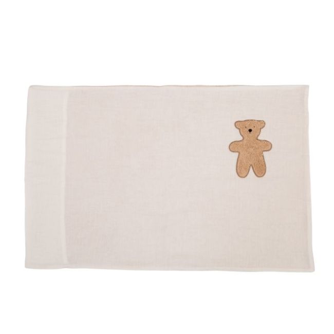Husa pilota si fata de perna Childhome 100x140 cm, Jerse/Muselina Tedy ERFCH-CCDCJMTB