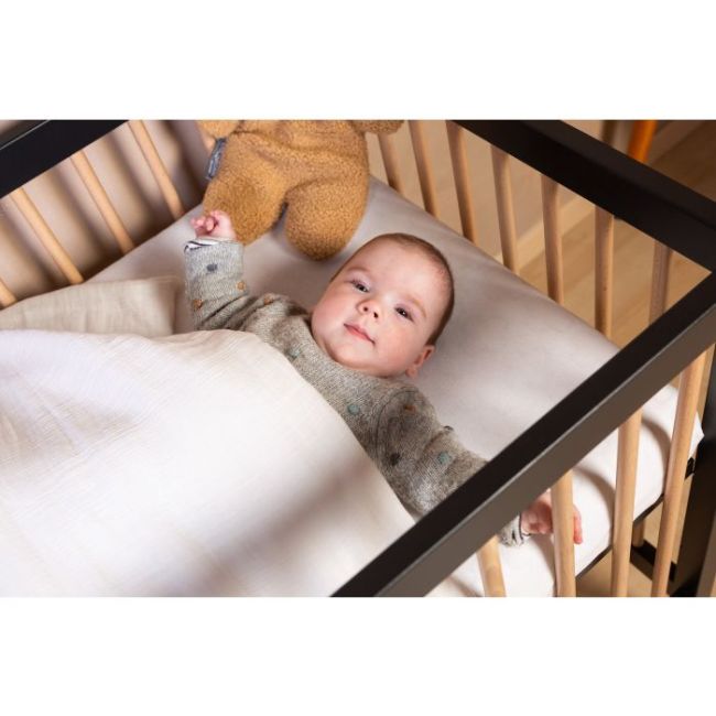 Patura Childhome 80x100 cm, Jerse/Muselina Teddy ERFCH-CCBLJMTB