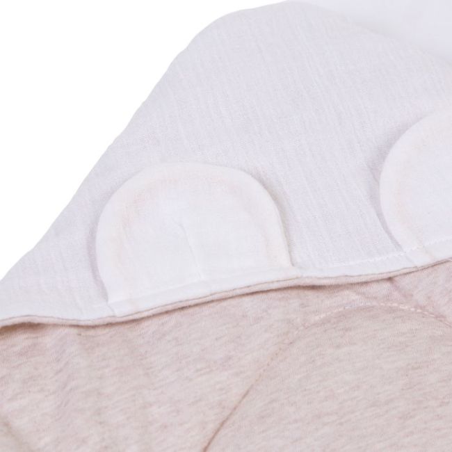 Paturica de infasat Childhome 75x75 cm, Jerse/Muselina Teddy ERFCH-CCSWJMTB
