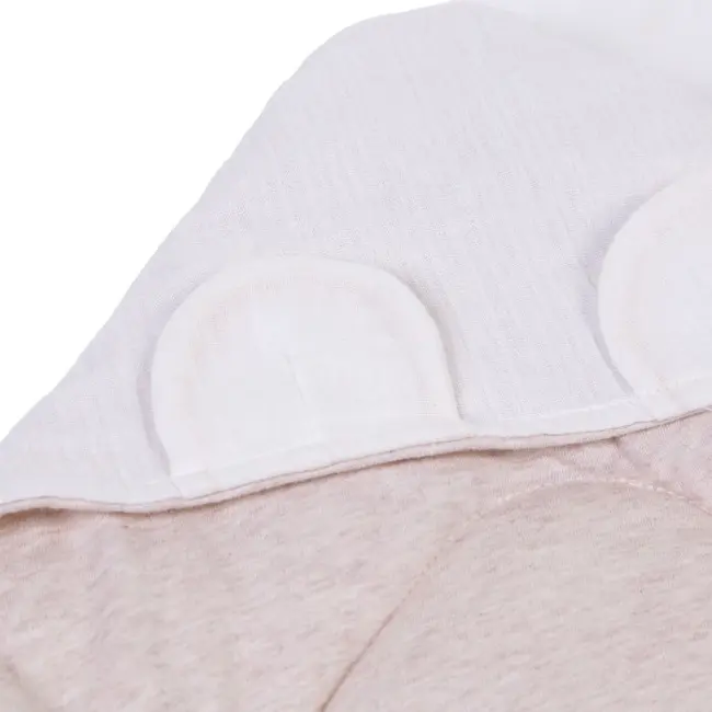 Paturica de infasat Childhome 75x75 cm, Jerse/Muselina Teddy ERFCH-CCSWJMTB