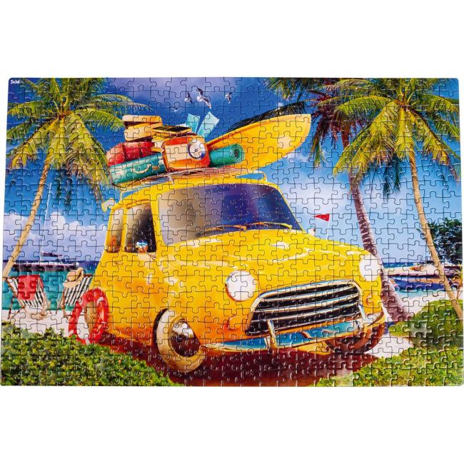 Puzzle Bright summer, 32x47 cm, 500 piese De.tail DT500-02 BBJDT500-02_Initiala