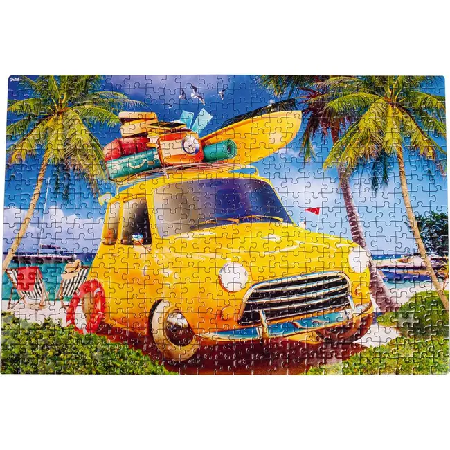 Puzzle Bright summer, 32x47 cm, 500 piese De.tail DT500-02 BBJDT500-02_Initiala
