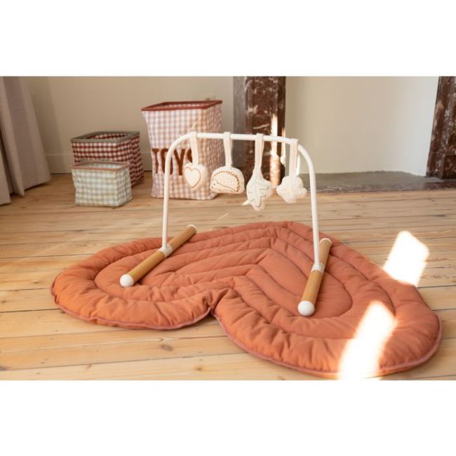 Salteluta de joaca Childhome 120x100 cm Inima ERFCH-CCPMHH