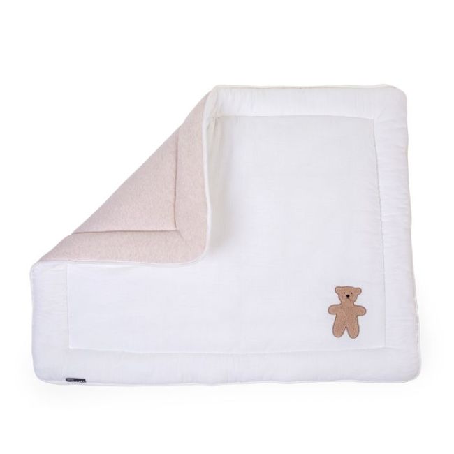 Salteluta de joaca Childhome 75x95 cm, Jerse/Muselina Tedy ERFCH-CCPMJMTB