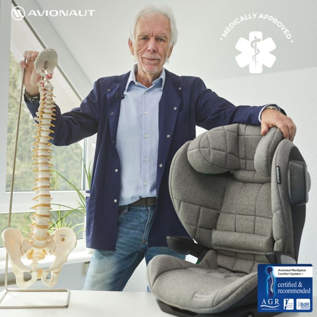 Scaun auto Avionaut MaxSpace Comfort System+ Navy ERFAV-360/MAX.04