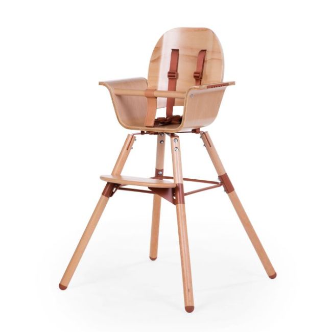 Scaun de masa Childhome Evowood Natural/Ruginiu ERFCH-EVOWOOD