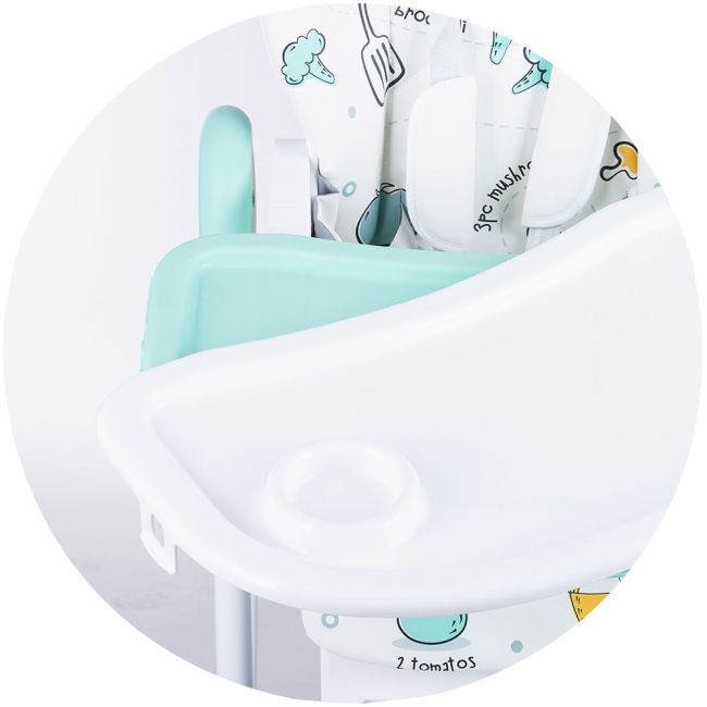 Scaun de masa chipolino bambino aloe hubsthbm02303al