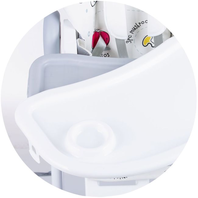 Scaun de masa chipolino bambino glacier hubsthbm02301gl