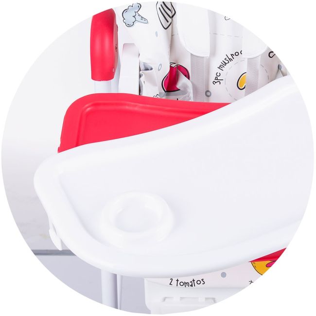 Scaun de masa chipolino bambino poppy hubsthbm02304po