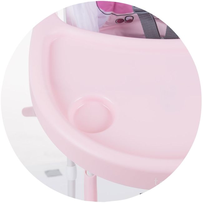 Scaun de masa chipolino teddy rose water hubsthtd02305rw
