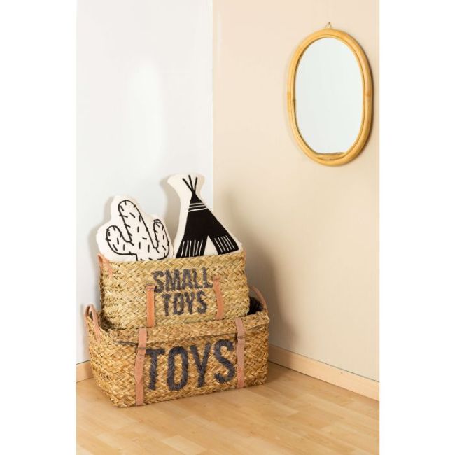 Set 2 cosuri depozitare din ratan Childhome ERFCH-CHRBTOY