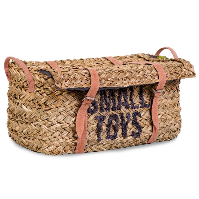 Set 2 cosuri depozitare din ratan Childhome ERFCH-CHRBTOY