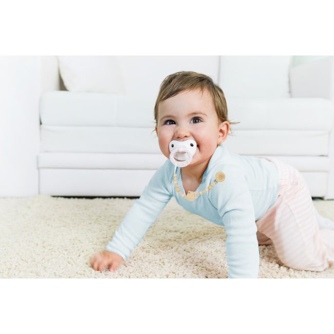 Suport cu bile pentru suzeta, BabyJem, din lemn (Model: Leu) JEMbj_4881