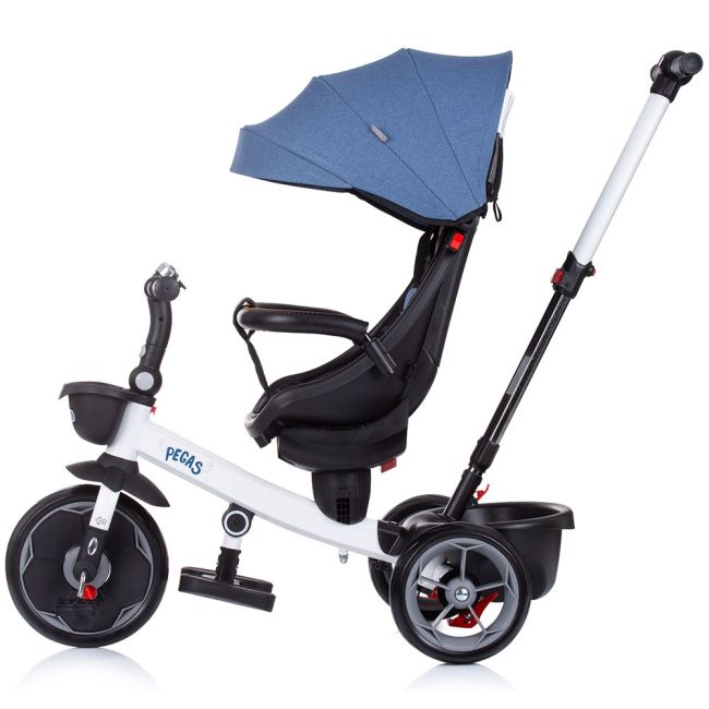 Tricicleta chipolino pegas cu sezut reversibil atlantic hubtrkpeg02203ac