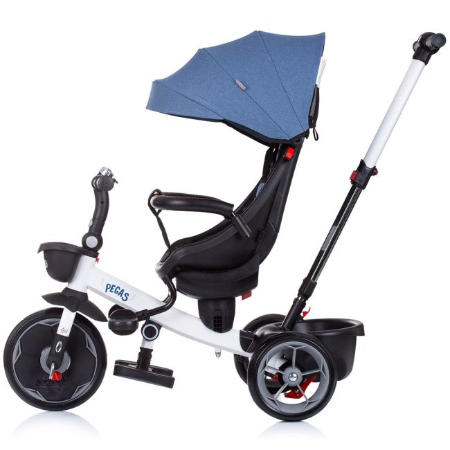 Tricicleta chipolino pegas cu sezut reversibil atlantic hubtrkpeg02203ac