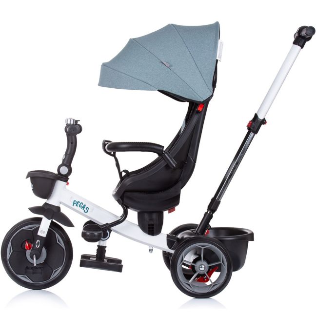 Tricicleta chipolino pegas cu sezut reversibil avocado hubtrkpeg02205av