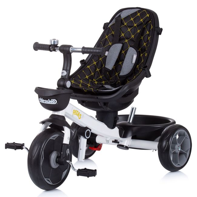 Tricicleta chipolino pegas cu sezut reversibil platinum hubtrkpeg02202pl